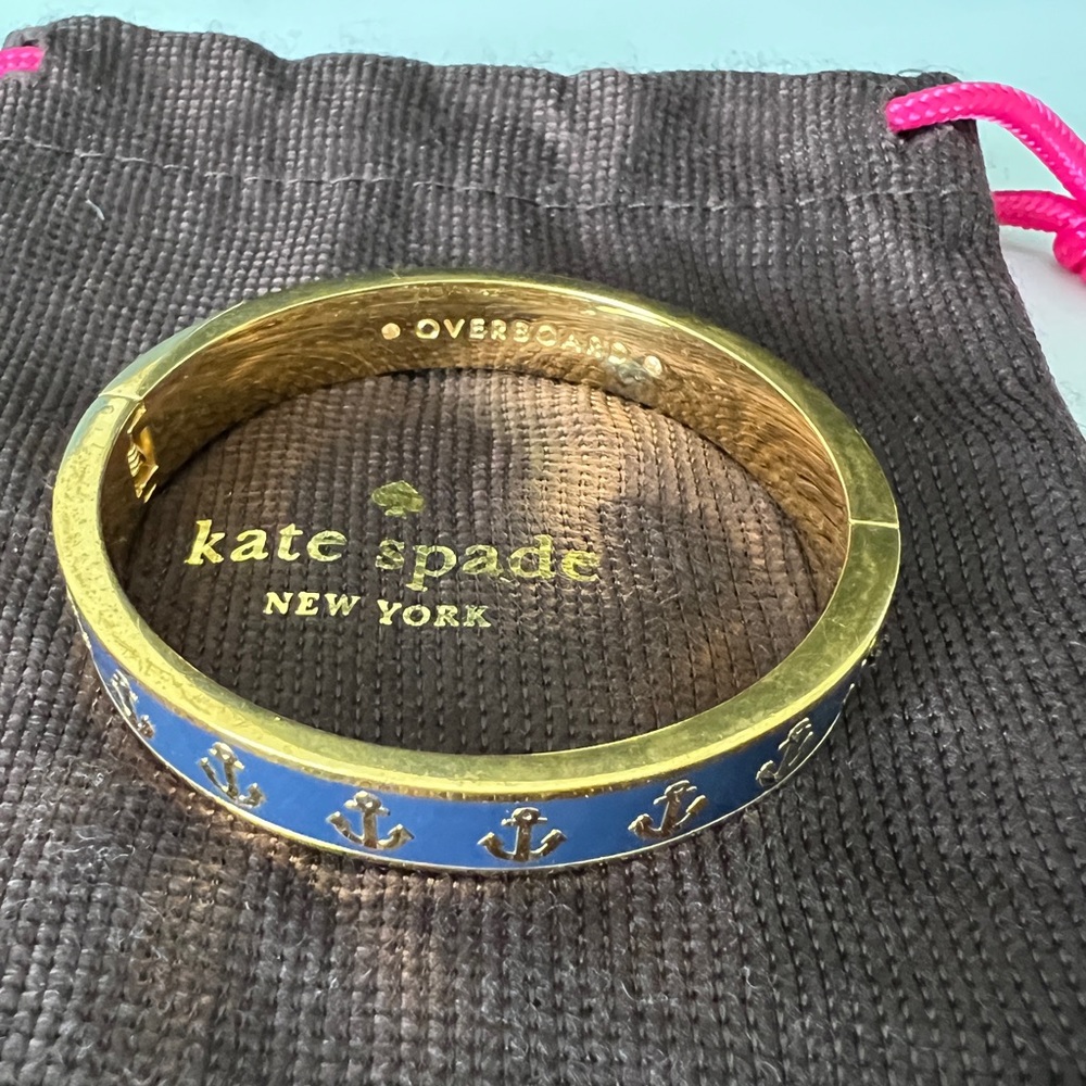 Kate Spade ‘Overboard’ Anchor Bangle Bracelet